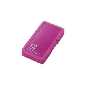 �G���R���b�������J�[�h�P�[�X SD6���{microSD6�����[�i�s���N�j�bCMC-SDCPP12PN