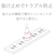 エレコム｜RoHS指令準拠 二重構造工事用タップ・2個口・5.0m｜T-WRM3250LG/RS