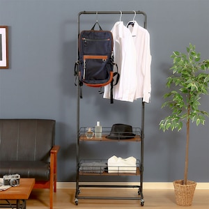 �s��f�Ձb�n���K�[���b�N 2�i�o�X�P�b�g�t��(��60�~���s45�~����167cm�E�u���b�N)�b16698