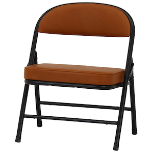 �s��f�Ձb�܂肽���݃`�F�A ���[�^�C�v ���C�h PU�i�u���E���j�b73629