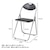 �s��f�Ձb�p�C�v��c�C�X�i�u���b�N�j FB-030(1010BK)�b88626