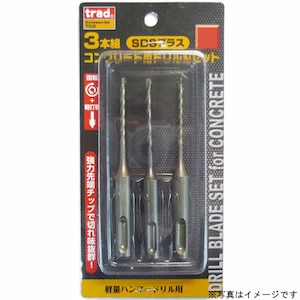 TRAD�bSDS�R���N���[�g�h���� (�n��a�F4.3mm) 3�{�g�b#819548