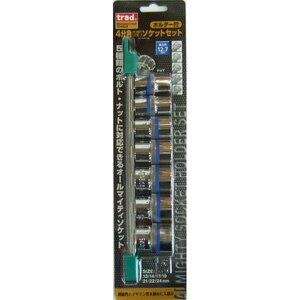 TRAD�b�z���_�[�t4���p(1/2�h)�\�P�b�g�Z�b�g �����p12.7mm�b#820059