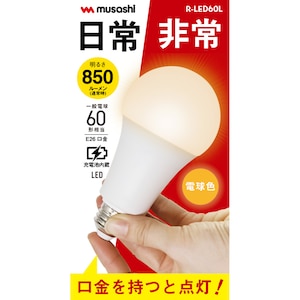 ���T�V�bLED�h�Гd��(�d���F) 850/220���[���� 2000mAh�bR-LED60L