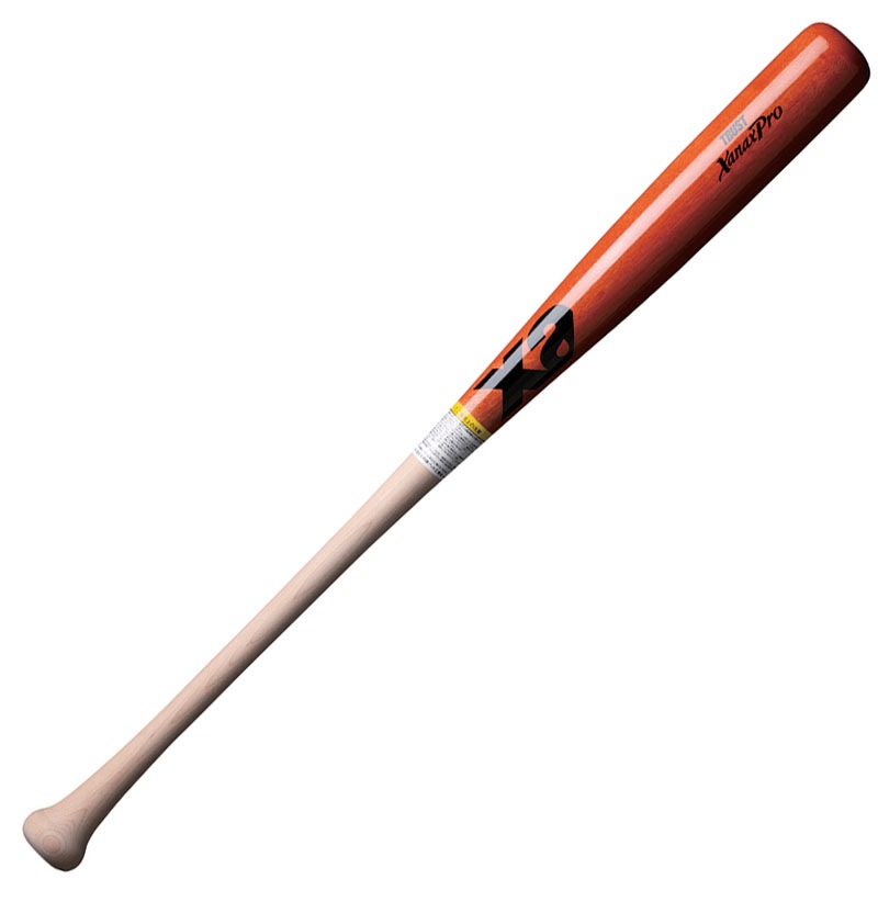 軟式野球 木製バット（イエロー×ブラック・サイズ：84cm