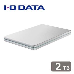 アイ・オー・データ機器｜I-O DATA｜USB 3.2 Gen 1（USB 3.0）／2.0対応 ポータブルハードディスク「カクうす」 2TB（Silver×Green）｜HDPX-UTS2S
