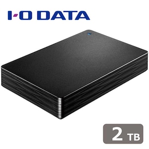 アイ・オー・データ機器｜I-O DATA｜USB 3.1 Gen 1 ポータブルハードディスク 2TB（ブラック）｜HDPH-UT2DKR