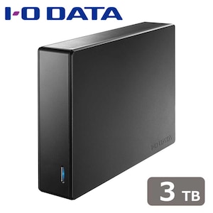 アイ・オー・データ機器｜I-O DATA｜USB 3.1 Gen 1（USB 3.0）/2.0対応 外付けハードディスク 3TB （電源内蔵モデル）｜HDJA-UT3R
