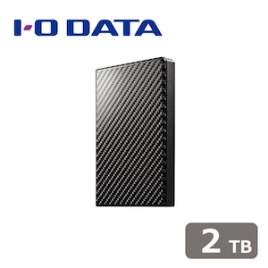 アイ・オー・データ機器｜I-O DATA｜USB 3.1 Gen 1（USB 3.0）／2.0対応ポータブルハードディスク「高速カクうす」2TB (カーボンブラック)｜HDPT-UTS2K