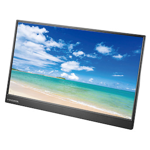 アイ・オー・データ機器｜I-O DATA｜モバイル液晶ディスプレイ(15.6型/ADS/FullHD 1920×1080/60Hz/5ms/MiniHDMI/USB Type-C/3年保証)(ブラック)｜LCD-CF161XDB-M