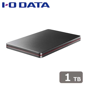 アイ・オー・データ機器｜I-O DATA｜USB 3.2 Gen 1(USB 3.0)対応 ポータブルハードディスク「カクうす」1TB(Black×Red)｜HDPX-UTSC1K