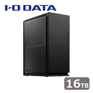 �A�C�I�[�f�[�^�bI-O DATA�bUSB 3.2 Gen 1�Ή� 2�h���C�u���ڃn�[�h�f�B�X�N�iRAID 0/1�Ή��j 16TB(8TB�~2��)�bHDW-UTCS16
