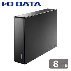 アイ・オー・データ機器｜I-O DATA｜法人向け 5年保証 USB 3.2 Gen 1対応 外付けハードディスク 8TB｜HDJA-UTN8B