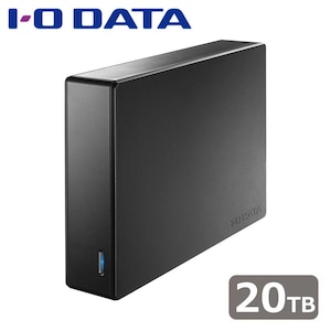 アイ・オー・データ機器｜I-O DATA｜法人向け 5年保証 USB 3.2 Gen 1対応 外付けハードディスク 20TB｜HDJA-UTN20B