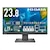 アイ・オー・データ機器｜I-O DATA｜液晶ディスプレイ(23.8型/ADS/FullHD 1920×1080/75Hz/5ms/HDMI/DP/USB Type-C/VESA/5年保証・無輝点保証)(ブラック)｜LCD-C241DB-FX
