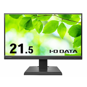 アイ・オー・データ機器｜I-O DATA｜液晶ディスプレイ(21.5型/ADS/FullHD 1920×1080/75Hz/5ms/HDMI/D-sub/VESA/5年保証・無輝点保証)(ブラック)｜LCD-A221DB