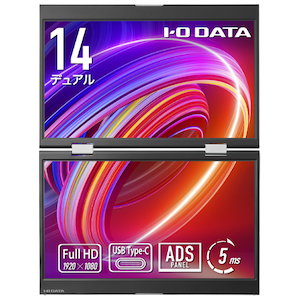 �A�C�I�[�f�[�^�bI-O DATA�b���o�C���t���f�B�X�v���C(14�^/ADS/FullHD 1920�~1080/60Hz/5ms/HDMI�i�~�j�j/USB Type-C)(�u���b�N)�bLCD-YC1412DX