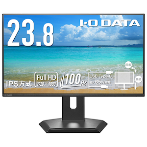 �A�C�I�[�f�[�^�bI-O DATA�b�t���f�B�X�v���C(23.8�^/IPS/FullHD 1920�~1080/100Hz/4ms/HDMI/DP/USB Type-C)(�u���b�N)�bLCD-C243SMB-FX