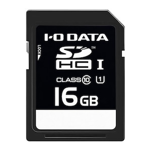�A�C�I�[�f�[�^�bI-O DATA�bUHS-I UHS �X�s�[�h�N���X1�Ή� SD�������[�J�[�h 16GB�bSDU1-16G/NC