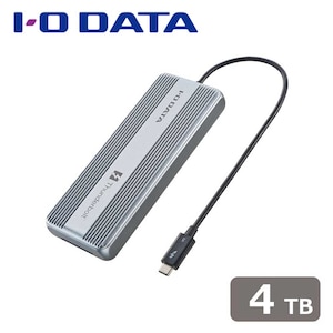 �A�C�I�[�f�[�^�bI-O DATA�b����5�N�ۏ؁�Thunderbolt(tm) 5�Ή� �������|�[�^�u��SSD 4TB�bSSPU-TFC4B