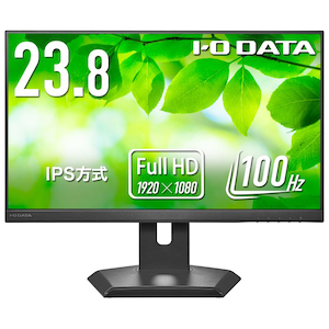 �A�C�I�[�f�[�^�bI-O DATA�b�t���f�B�X�v���C(23.8�^/IPS/FullHD 1920�~1080/100Hz/5ms)(�u���b�N)�bLCD-A242SDB-F