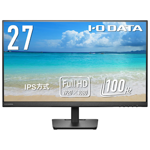�A�C�I�[�f�[�^�bI-O DATA�b�t���f�B�X�v���C(27�^/IPS/FullHD 1920�~1080/100Hz/5ms)(�u���b�N)�bLCD-A272SDBX