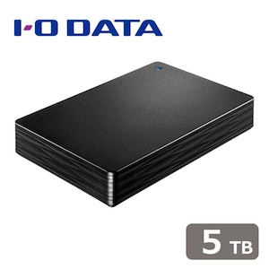 �A�C�I�[�f�[�^�bI-O DATA�b��e�ʃ|�[�^�u���n�[�h�f�B�X�N �u�J�N���� Lite�v 5TB�i�u���b�N�j�bHDPH-UTV5DKB