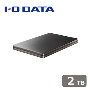 �A�C�I�[�f�[�^�bI-O DATA�bUSB-A�Ή� �|�[�^�u���n�[�h�f�B�X�N �u�J�N�����v 2TB�iBlack�~Red�j�bHDPX-UTS2KB