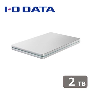 �A�C�I�[�f�[�^�bI-O DATA�bUSB-C��USB-A�Ή� �|�[�^�u���n�[�h�f�B�X�N �u���������v 2TB�iSilver�~Green�j�bHDPX-UTSC2SB