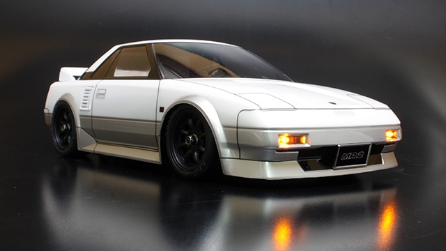 再生産】1/10 電動RCシャーシ組立済みキット ガンベイドMR 210mm