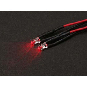 ABC�z�r�[�b�y�Đ��Y�zABC LED���C�g LED �ԐF �i3mm�~2�j�y62687�z�bABC 62687 LED���� 3mm