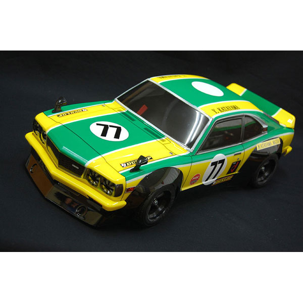 ABCホビー 1/10 マツダ サバンナRX-3 RC用ボディ。 疲れ