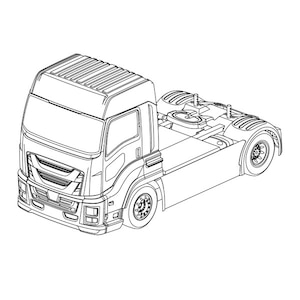 いすゞGIGAボディ ISUZU GIGA TRACTOR【66191】【在庫処分】