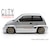 ABC�z�r�[�b1/10 01�X�[�p�[�{�f�B�~�jEX �F Honda�E�V�e�B TURBO II�y67314�z�bABC 67314 EX ���� �è����2