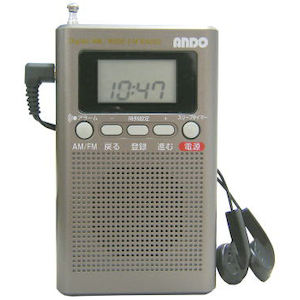 �A���h�[�b���C�hFM/AM�@�r�V�b�ƑI�ǃ��W�I�bR16-718D