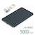 �勴�Y�Ɓb���ő̃��o�C���o�b�e���[5000mAh�i�u���b�N�j�bNo.8001