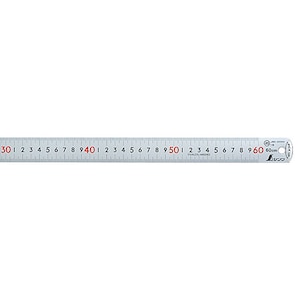 �V��������b�s�b�N�A�b�v�X�P�[���V���o�[60cm cm�\�� �㉺1mm�s�b�` �Ԑ����� JIS�b13137