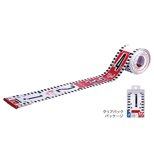 �V��������b���b�h�e�[�v �K���X�@�ې� 5m ��60mm �N���A�p�b�N JIS�b77233