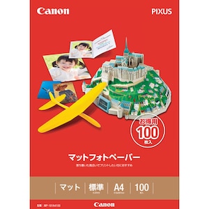 キヤノン｜マットフォトペーパー A4 100枚｜MP-101A4100