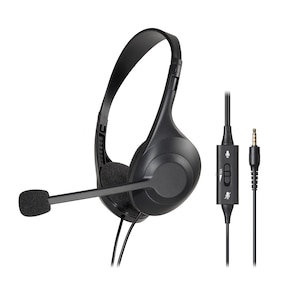 �I�[�f�B�I�e�N�j�J�b��3.5mm4�Ƀ~�j�v���O�ڑ� �X�e���I�w�b�h�Z�b�g�bATH-102COM