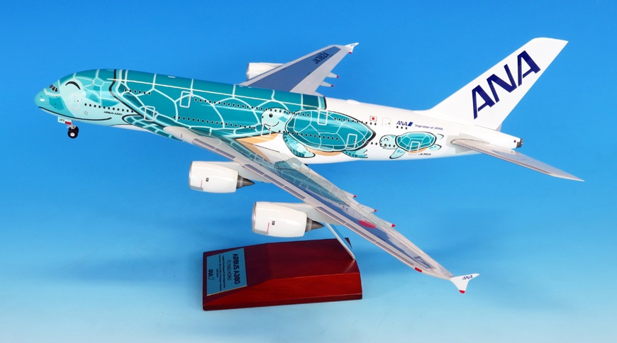 全日空　ANA AIRBUS A 380 FLYING HONU　1/200 www.JetCollector.com: ANA - ALL NIPPON Airbus A380 Flying