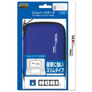 New3ds 3ds スリムハードポーチ For Newニンテンドー3ds ブルー Joshin Webショップ 通販 ホリ 3ds 217