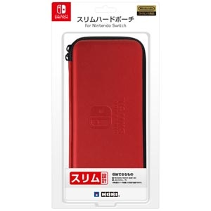 ホリ｜【Switch】スリムハードポーチ for Nintendo Switch レッド｜NSW-009