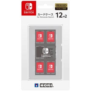 ホリ｜【Switch】カードケース12+2 for Nintendo Switch ホワイト｜NSW-024