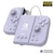 ホリ｜グリップコントローラー Fit アタッチメントセット for Nintendo Switch / PC　ソフトパープル｜NSW-428 ｸﾞﾘｯﾌﾟｺﾝﾄﾛ-ﾗ- Fit ｱﾀｯﾁﾒﾝﾄｾｯﾄ ﾊﾟｰﾌﾟﾙ