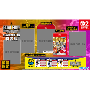 SNK�b�ySwitch2�z��T�`�� City of the Wolves STARTER EDITION �����ŁbSNKFF-002 NSW2 ��۳��ݾ� CotW ���ò
