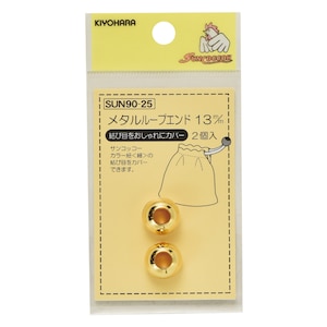 KIYOHARA�b�T���R�b�R�[ ���^�����[�v�G���h 13mm(�S�[���h)�bSUN90-25