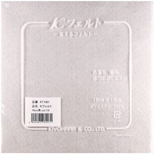 KIYOHARA�b�􂦂�t�F���g 1�����i118�E��18cm�~�c18cm�~����1mm�j�bKT1001118