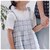KIYOHARA�b�g�����h�t�@�u���b�N ���n �G���{�X�^�[�^���`�F�b�N 110cm�Ё~50cm�J�b�g LBL ���C�g�u���[�bTF-75CLBL(����)