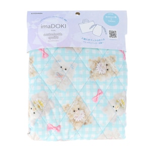 KIYOHARA�bimaDOKI ���n �L���e�B���O �ӂ�ӂ�x�r�[���{�� 60cm�Ё~1m�J�b�g BL �u���[�bIMAF-22QC-BL